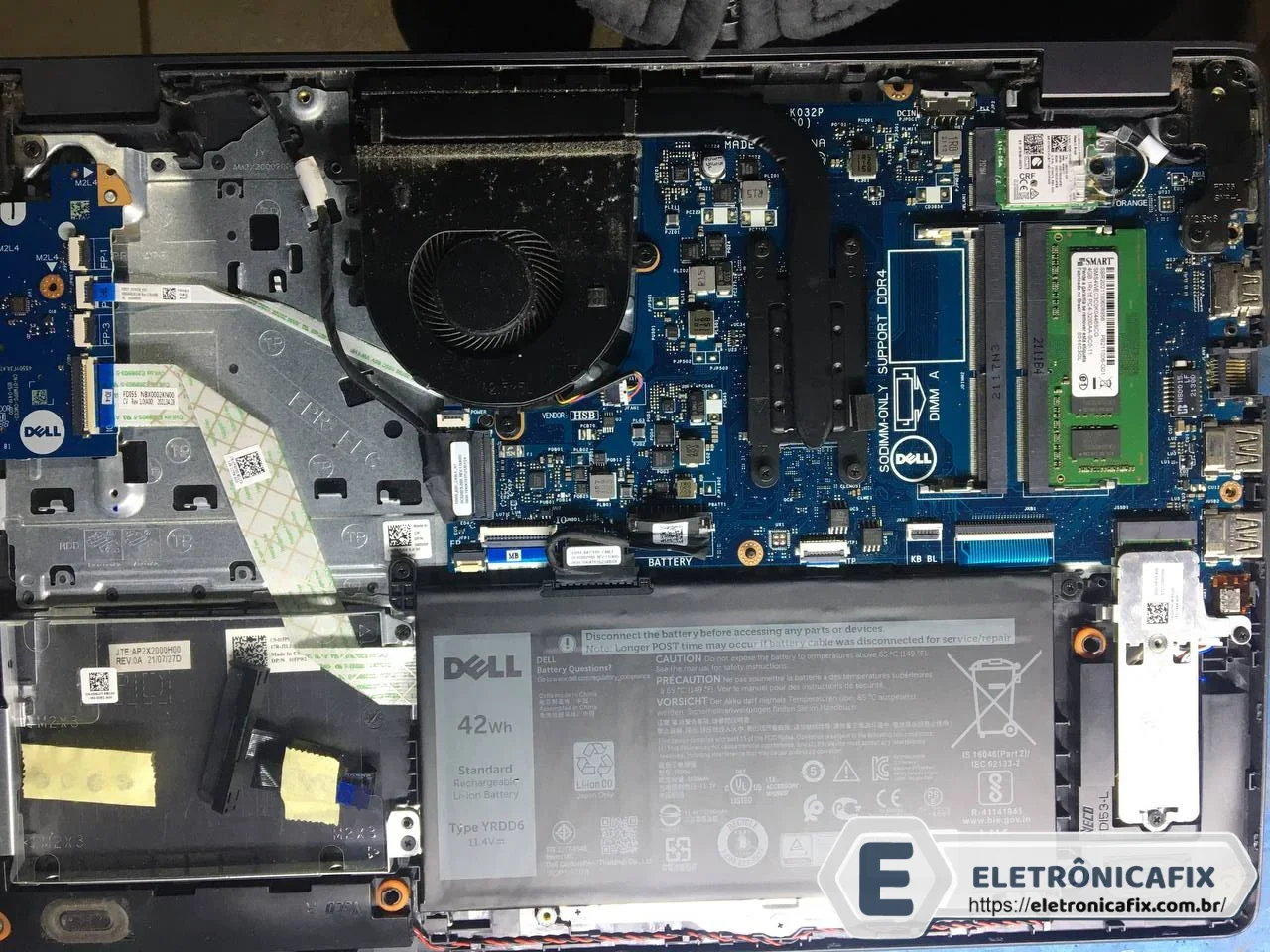 Dell inspiron 15 3501 REV 1 GDI4A  LA-K032P A00 Tested OK 17-6-2021