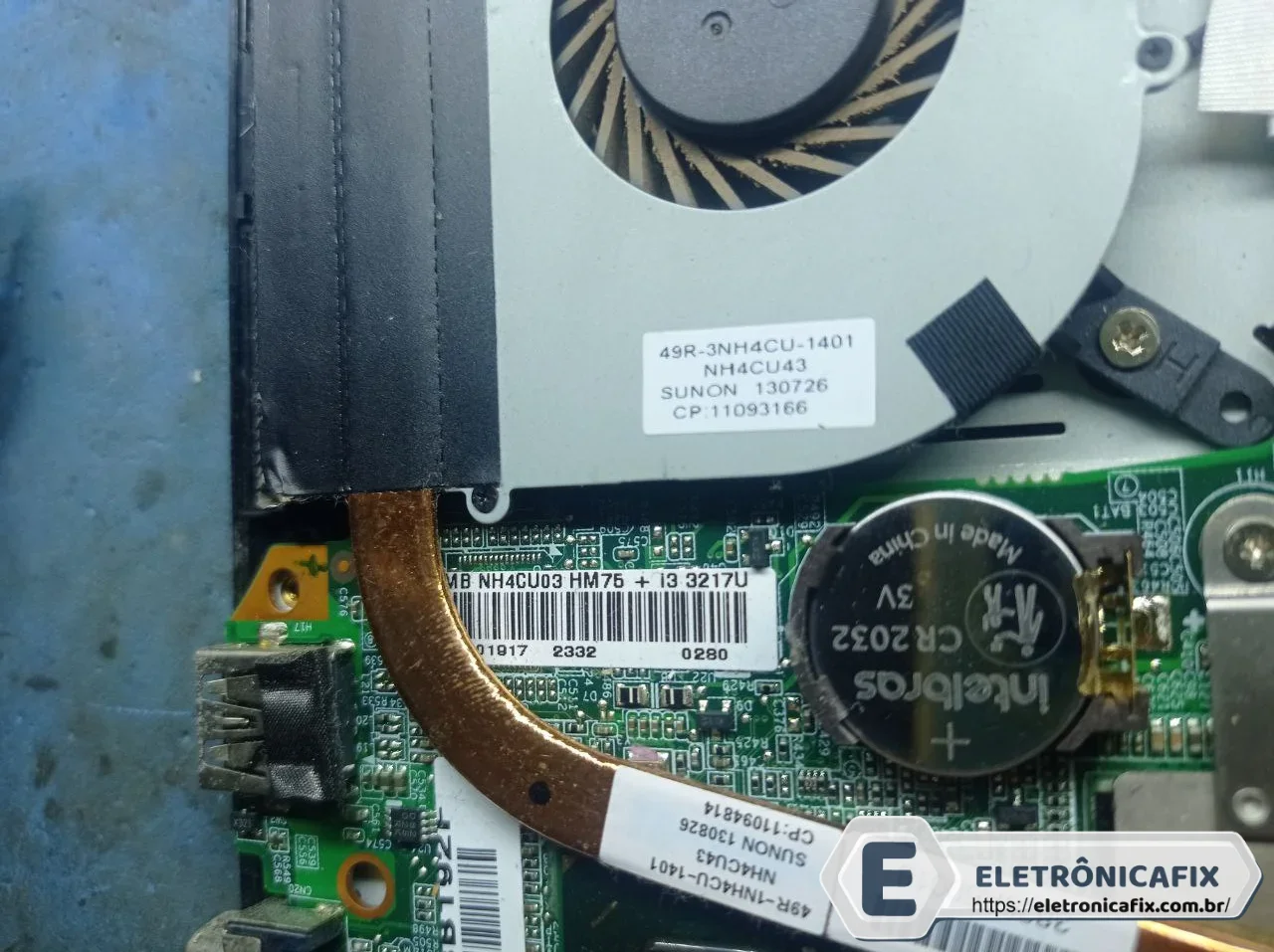 CCE ULTRA THIN N325 NH4CU03-HM75 I3-3217U v1.00W
