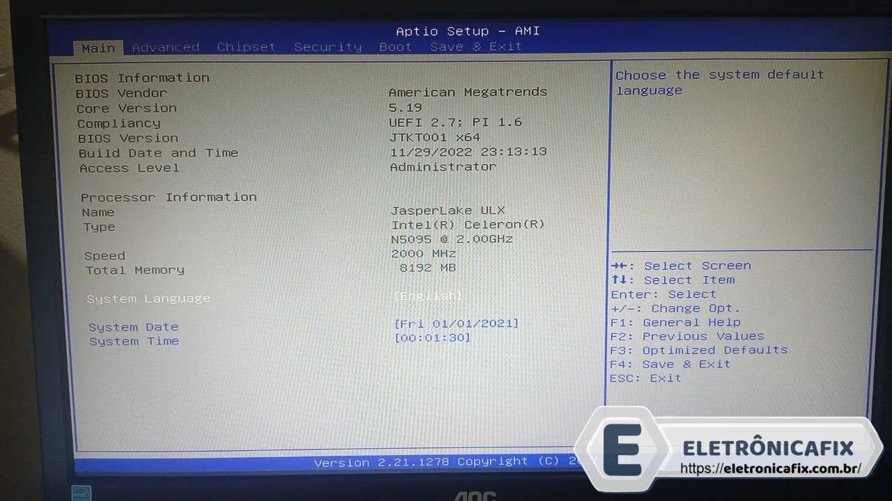 BEELINK PROCESSADOR INTEL JasperLake ULX N5095 JP MINI VER 4.0 v5.19