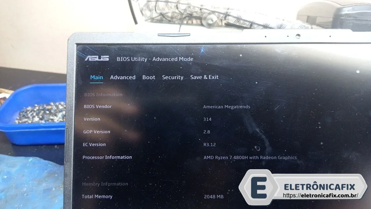 ASUS TUF GAMING A15 FA506IU RTX - DABKXBMBADO REV D - BKXB  v314