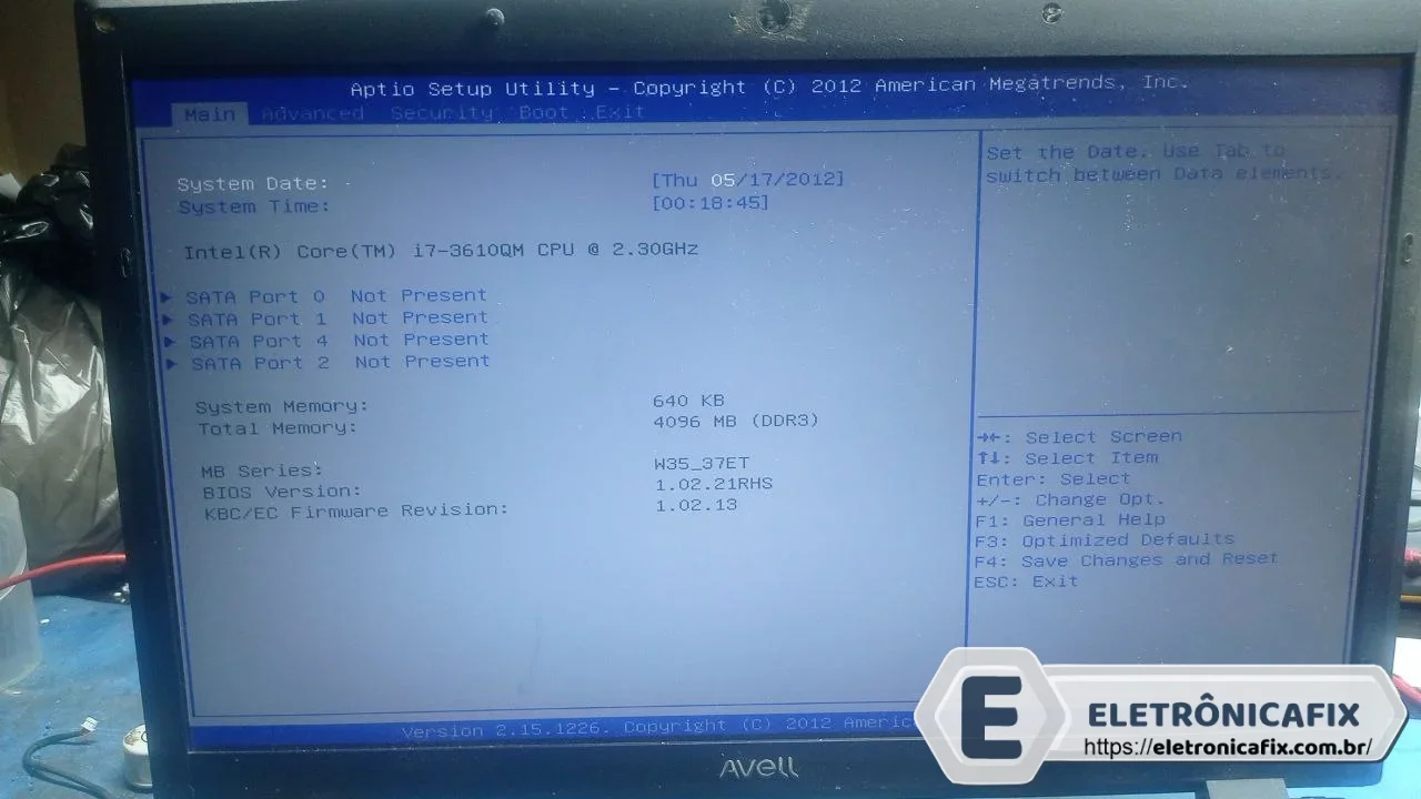 Avell K590S-I7 FullRange G1711 W370ET 6-71-W3700-D03