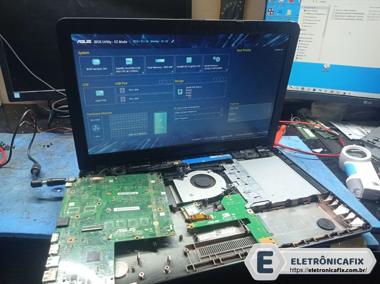 ASUS X541UVK  I3-6060U v301 CLEAR M