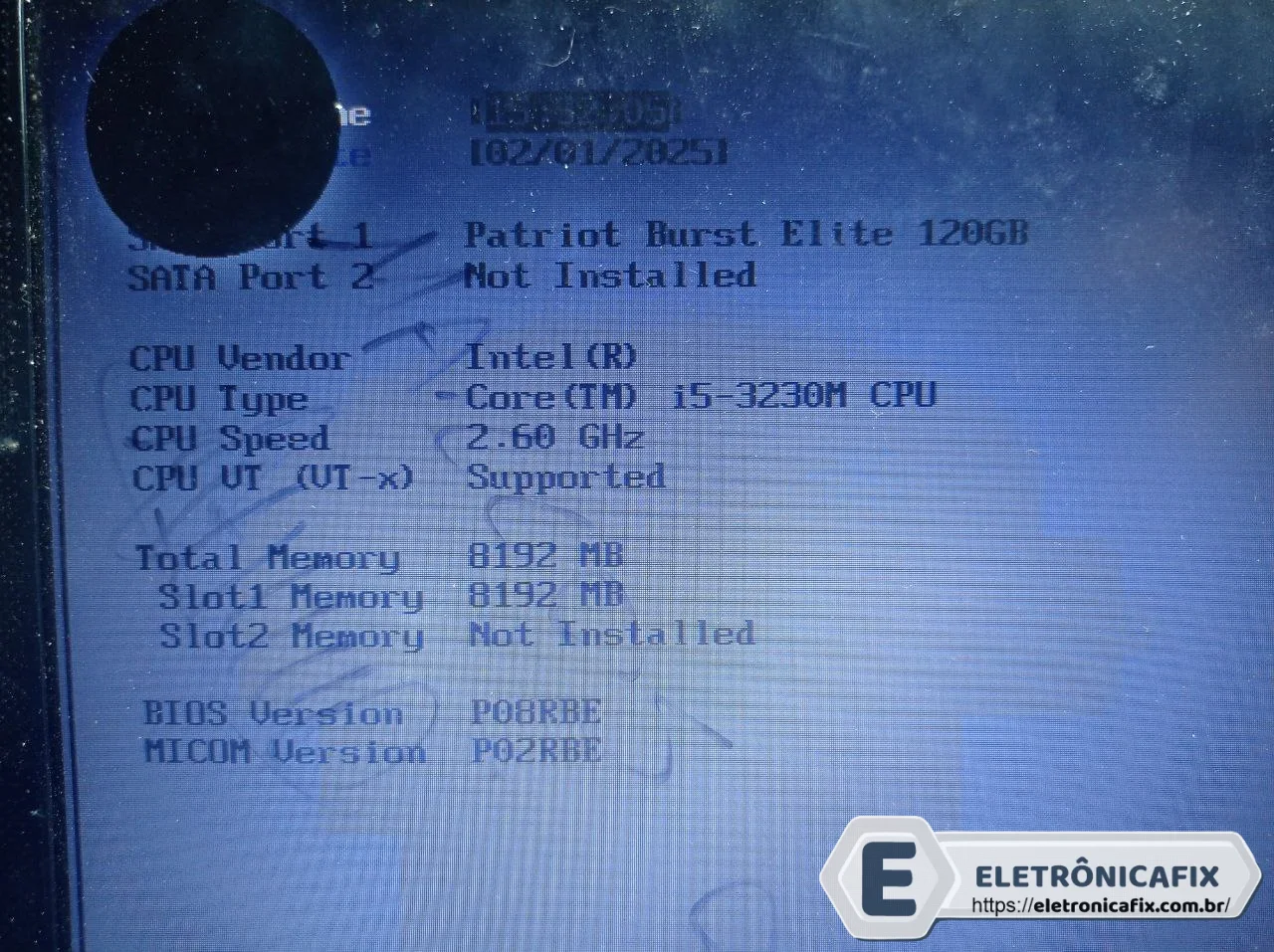 SAMSUNG NP270E5G-XD1BR  I5-3230M   BA41-02332A PIOTEK REV 1.0 vP08RBE  VÍDEO DEDICADO dump