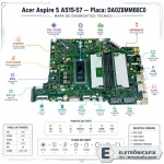 Acer Aspire 5 A515-57  Placa DA0Z8MMB8C0.webp