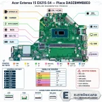 Acer Extensa 15 EX215-54  Placa DA0Z8MMB8E0.webp