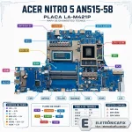 Acer Nitro 5 AN515-58  Placa LA-M421P.webp