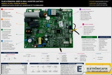 Placa de ar condicionado Gree Hi-Wall Inverter antigo.webp