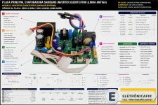 placa de ar condicionado Samsung Inverter quentefrio linha antiga.webp
