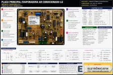 Placa principal evaporadora Ar Condicionado LG S4NQ18KL31A - EBR88543210.webp