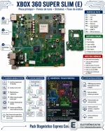 Xbox 360 Super Slim (E) Diagrama Placa Principal Original.webp